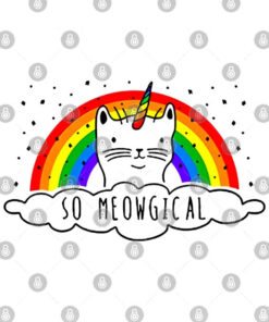 Funny Cat Unicorn Meowgical Rainbow PNG Cut File SVG, PNG, Silhouette, Digital Files, Cut Files For Cricut, Instant Download, Vector, Download Print Files - INSTANT DOWNLOAD