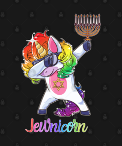 Jewnicorn Jewish Dabbing Unicorn Hanukkah PNG Cut File SVG, PNG, DFX, EPS Silhouette, Digital Files, Cut Files For Cricut, Instant Download, Vector, Download Print Files