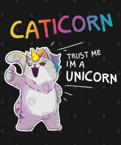 Meowgical Caticorn Kittycorn PNG Cut File SVG, PNG, DFX, EPS Silhouette, Digital Files, Cut Files For Cricut, Instant Download, Vector, Download Print Files