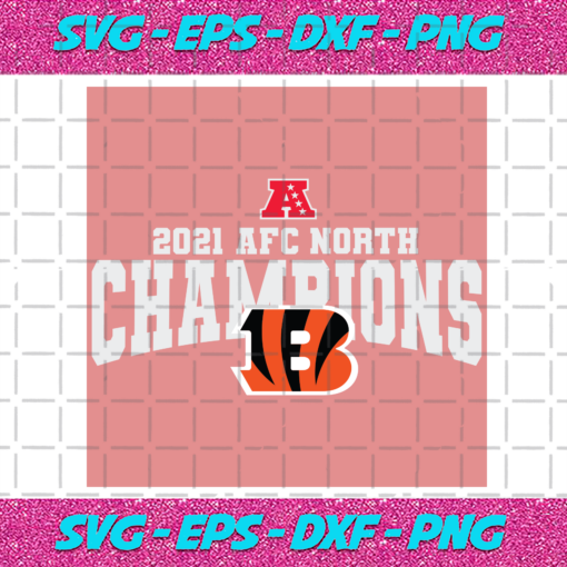 2021 AFC North Champions Cincinnati Bengals Svg SP11012021