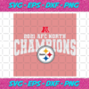 2021 AFC North Champions Pittsburgh Steelers Svg SP11012021