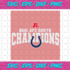 2021 AFC South Champions Indianapolis Colts Svg SP11012021