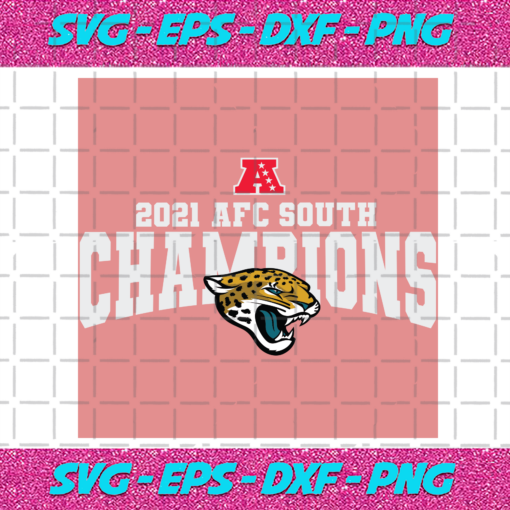2021 AFC South Champions Jacksonville Jaguars Svg SP11012021