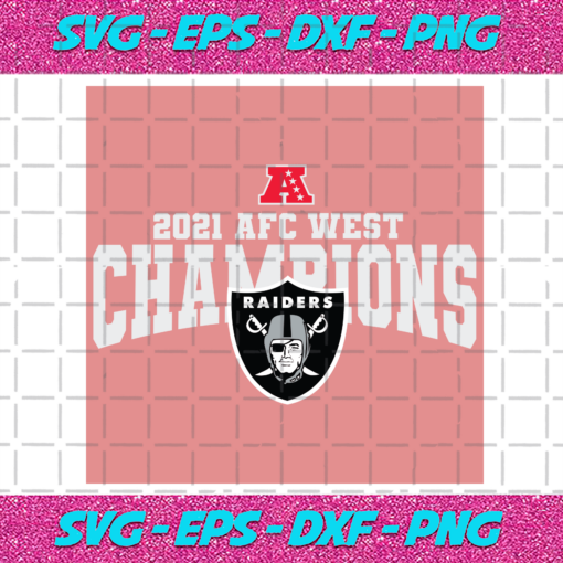2021 AFC West Champions Las Vegas Raiders Svg SP11012021
