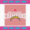 2021 AFC West Champions Los Angeles Chargers Svg SP11012021
