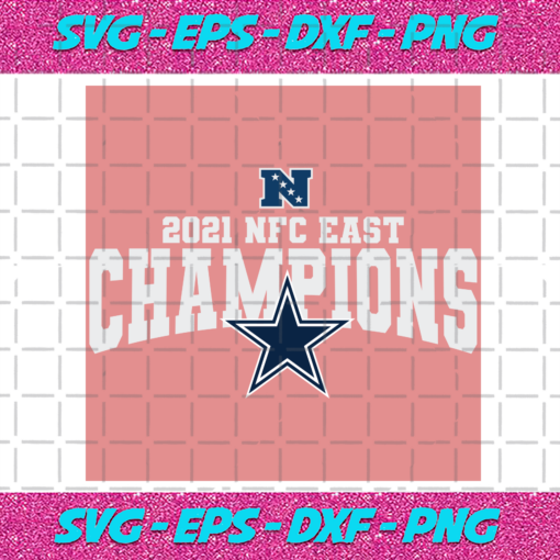 2021 NFC East Champions Dallas Cowboys Svg SP11012021