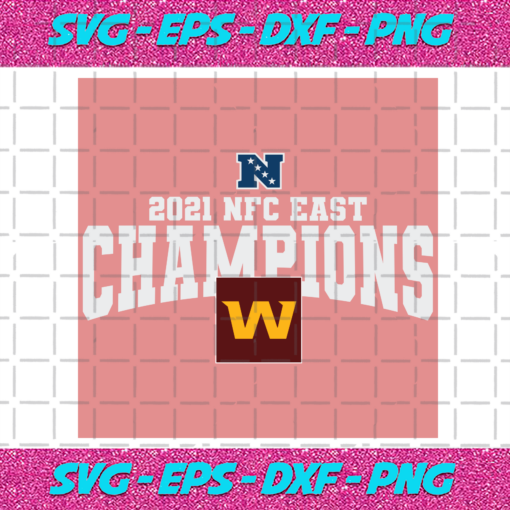 2021 NFC East Champions Washington Football Svg SP11012021