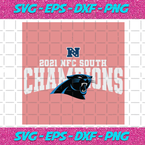 2021 NFC South Champions Carolina Panthers Svg SP11012021