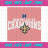 2021 NFC South Champions New Orleans Saints Svg SP11012021