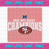 2021 NFC West Champions San Francisco 49ers Svg SP11012021