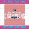 2021 NFC West Champions Seattle Seahawks Svg SP11012021