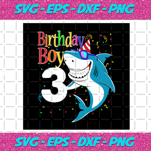 3rd Birthday Boy Svg BD412021