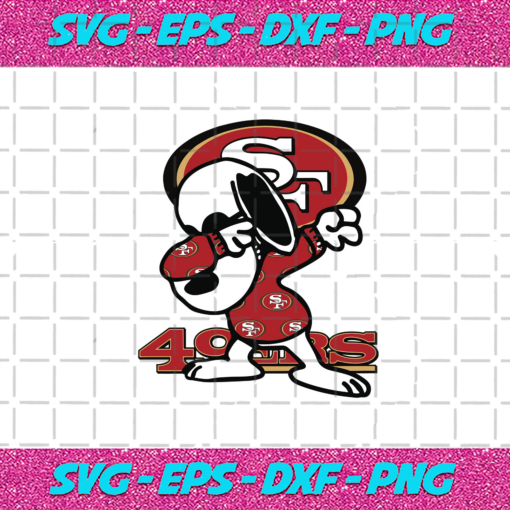 49ers Snoopy Svg SP25122020