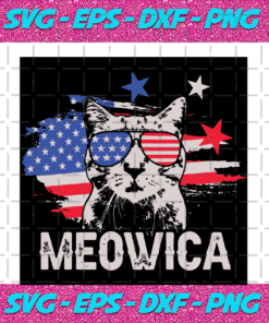 4th Of July American Flag Cat MeowicaCat American Flag Svg Meowica Cat4th Of July MeowicaPatriotic July 4th Independence Day SvgFree Svg Freedom DayGlasses Usa Flag SvgMeowica Cat Svg American FlagCat 4th Of July