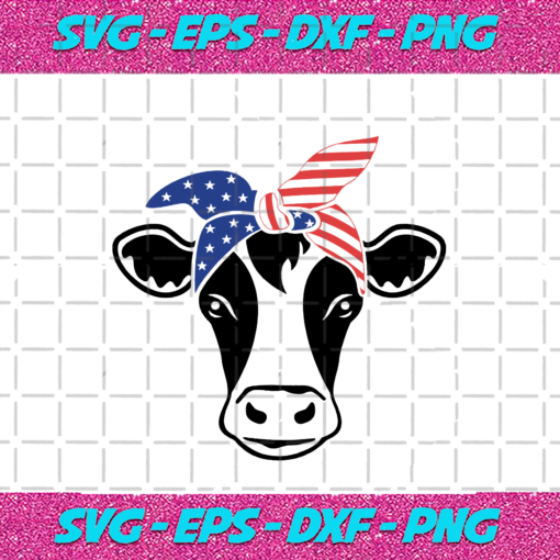 4th Of July Cow Independence Day Svg IN17082020
