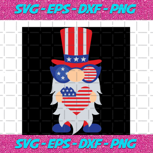4th Of July Gnome Gnome Svg IN17082020