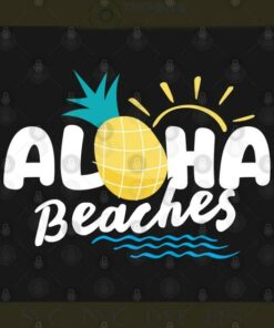 Aloha Beaches PNG Cut File SVG, PNG, Silhouette, Digital Files, Cut Files For Cricut, Instant Download, Vector, Download Print Files