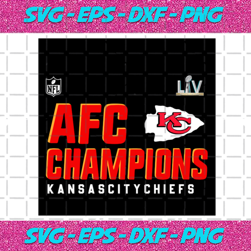 AFC Champions Kansas City Chiefs Svg SP260121051