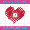 Alabama Crimson Tide Heart Logo Sport Svg SP1412021