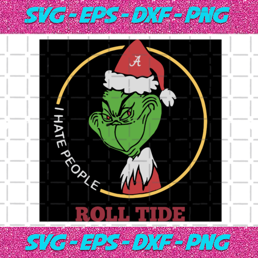 Alabama Crimson Tide Roll Tide Logo Sport Svg SP25092020