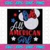 All American Girl Happy 4th Of July Svg IN17082020