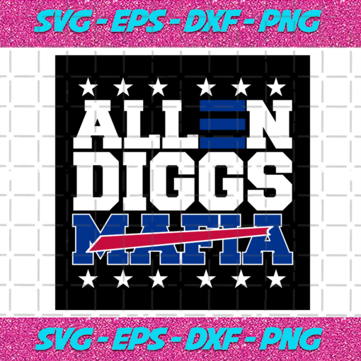 Allen Diggs Bills Mafia Svg SP24122020