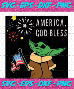 America God Bless Firework Svg IN17082020