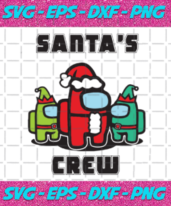 Among Us Santas Crew Christmas Svg CM251120205