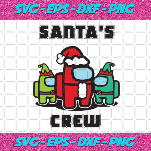 Among Us Santas Crew Christmas Svg CM251120205