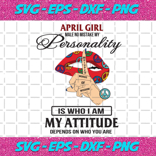 April Girl Svg BD210203HT5