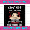 April Girl With Three Sides Betty Boop Betty Boop Svg BD06082020