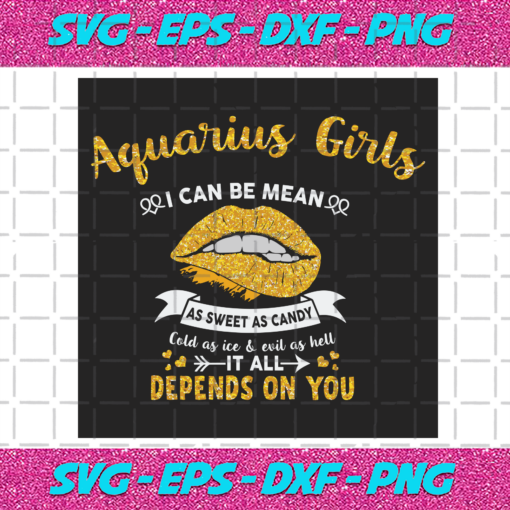 Aquarius Girls Birthday Svg BD5112020