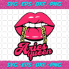 Aries Queen Sexy Lip Birthday Svg BD22082020