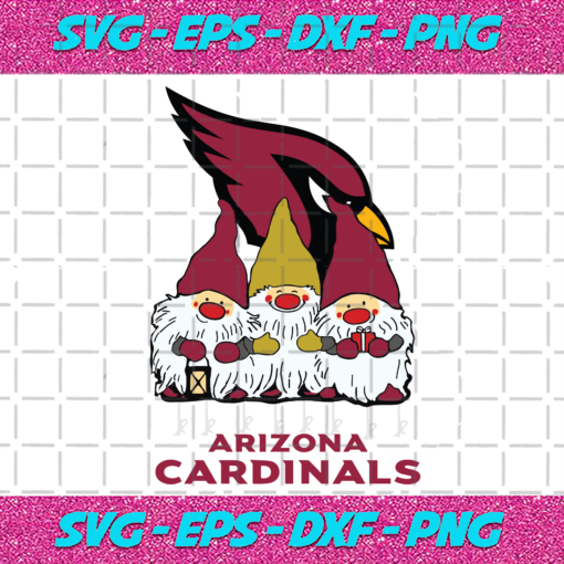 Arizona Cardinals And Triples Gnomes Sport Svg SP02102020