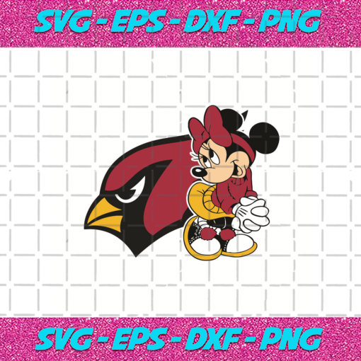 Arizona Cardinals Minnie Svg SP31122020