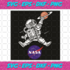 Astronaut Basketball League Slam Dunk NASA Svg SP251122056