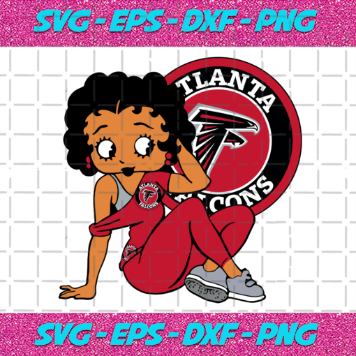 Atlanta Falcons Betty Boop Svg SP1512021