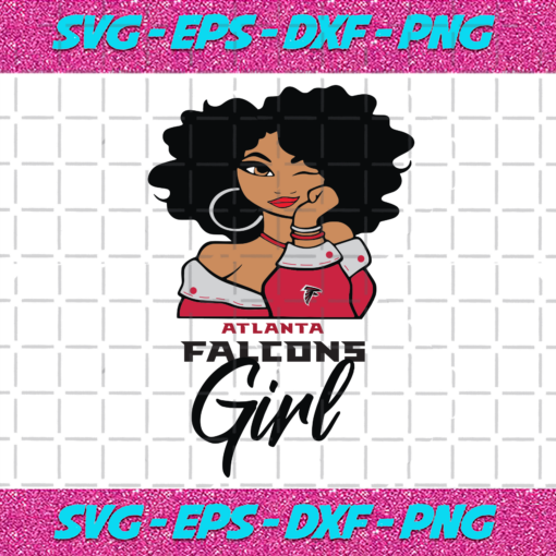 Atlanta Falcons Girl Sport Svg SP02102020