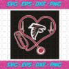 Atlanta Falcons Heart Stethoscope Svg SP30122020