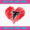 Atlanta Falcons Heart Svg SP26122020