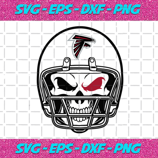 Atlanta Falcons Skull Helmet Svg SP21122020