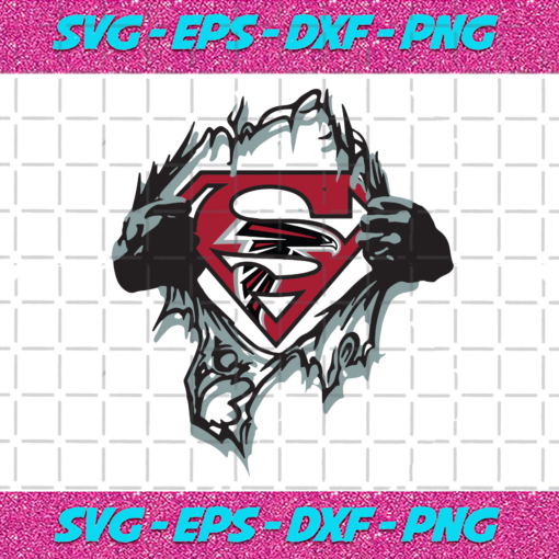 Atlanta Falcons Superman Svg SP22122020