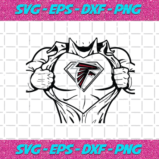 Atlanta Falcons Superman Svg SP221220201