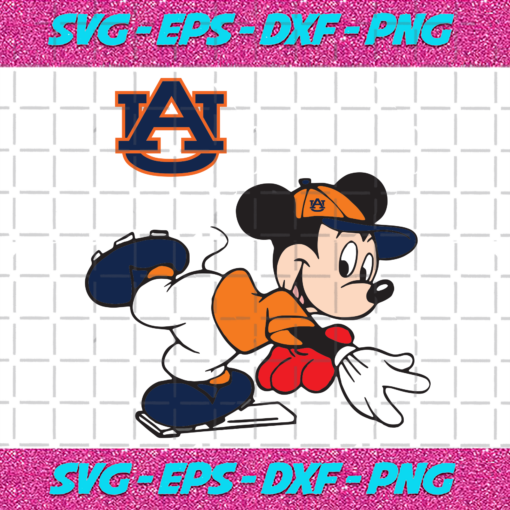 Auburn And Mickey Sport Svg SP22092020