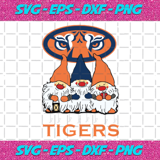 Auburn Tigers And Triples Gnomes Sport Svg SP02102020