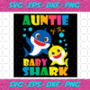 Auntie Of The Baby Shark Svg TD1312021