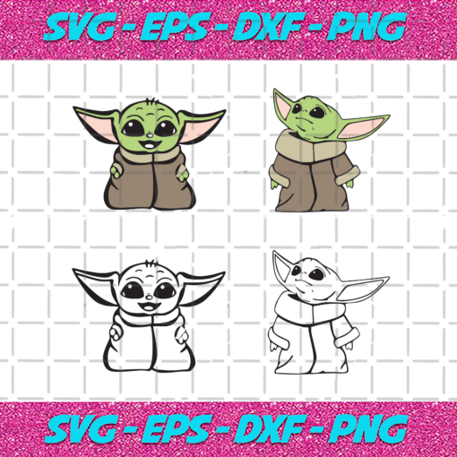 Baby Yoda Bundle Svg SW23122020