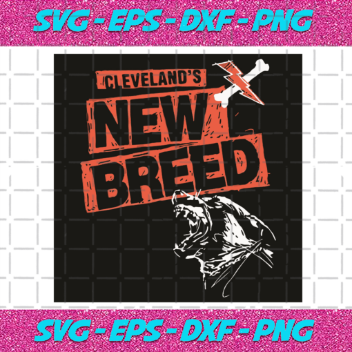 Cleveland Football New Breed Svg SP19122023