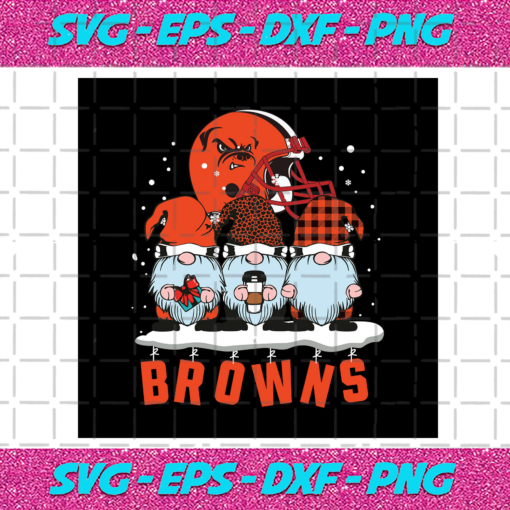 Clevelands Browns Gnomes Svg SP23122020