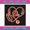 Clevelands Browns Heart Stethoscope Svg SP30122020